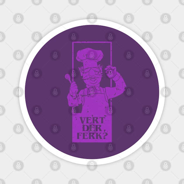 vert der ferk retrocolor - Purple Magnet by Sayang Anak